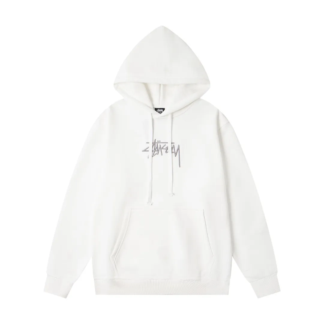 Stussy Embroidered Logo Pullover Hoodie