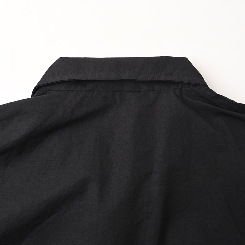 Arm Letter Sports Poplin Stand Collar Jacket