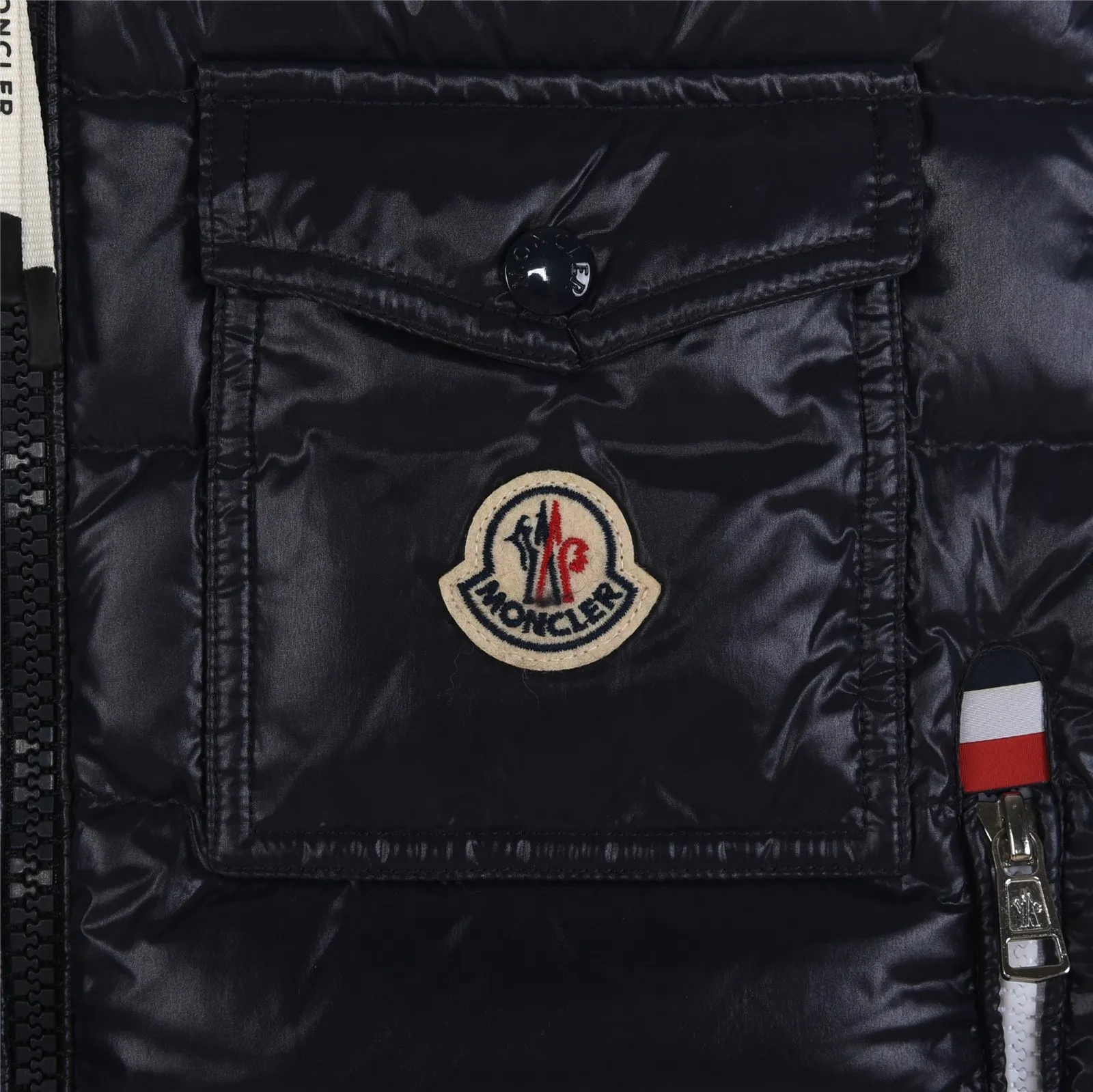 Pocket with Logo Patch