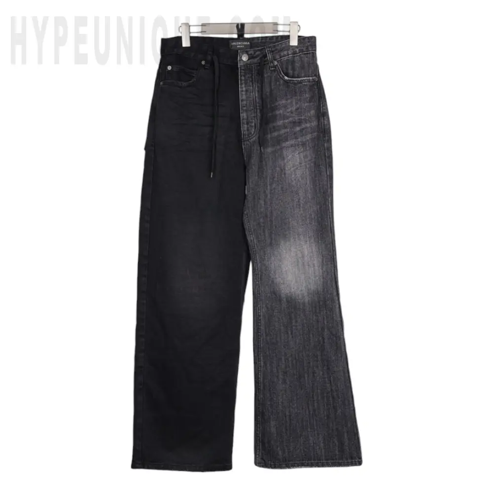 Black Fifty-Fifty Jeans