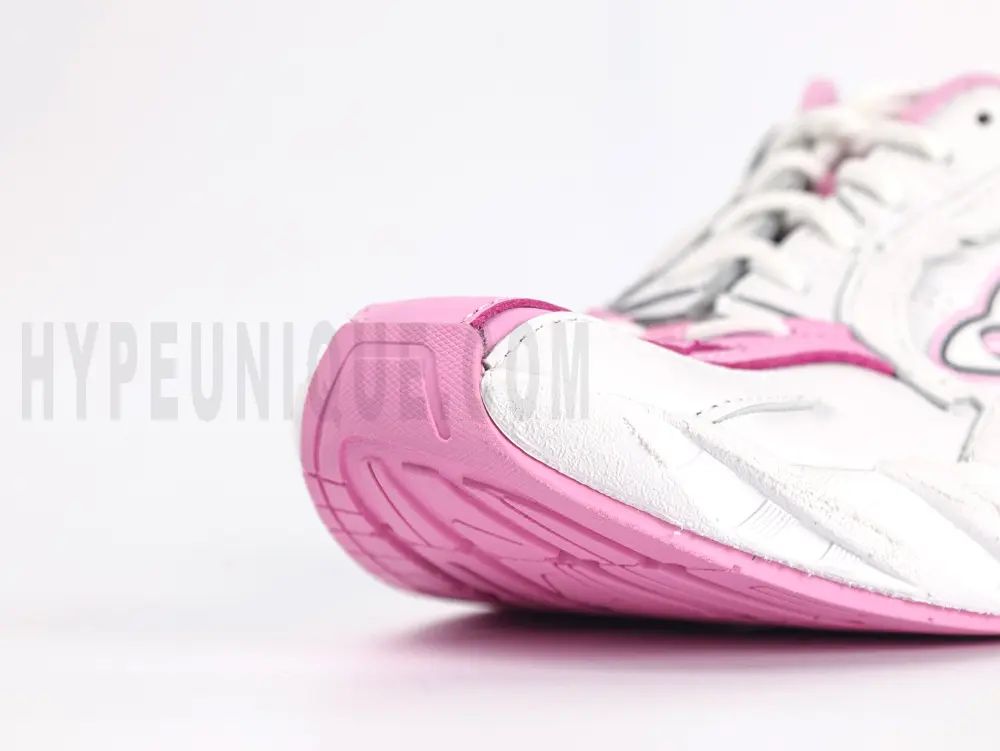the pink toe box