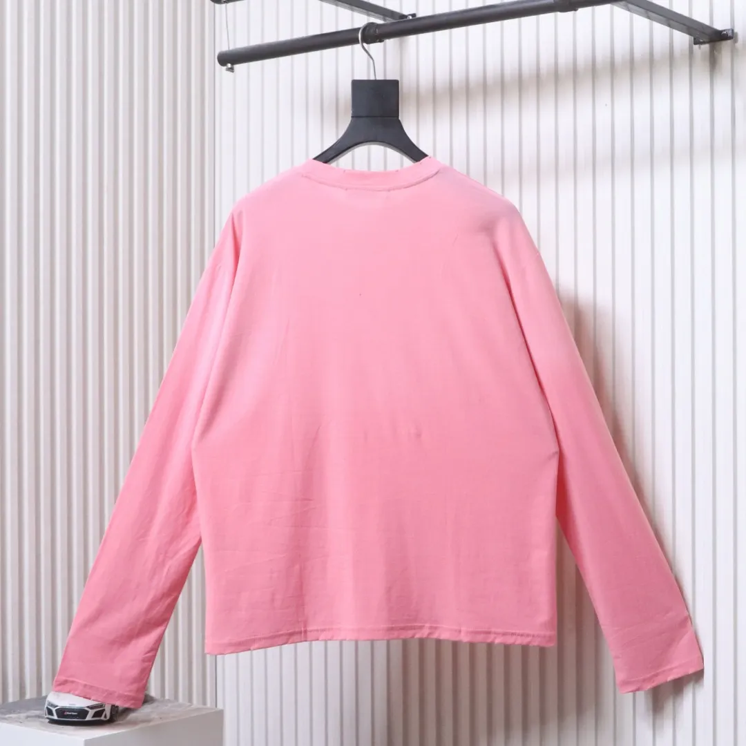 Back Acne 1996 Distressed Long-Sleeve Shirt