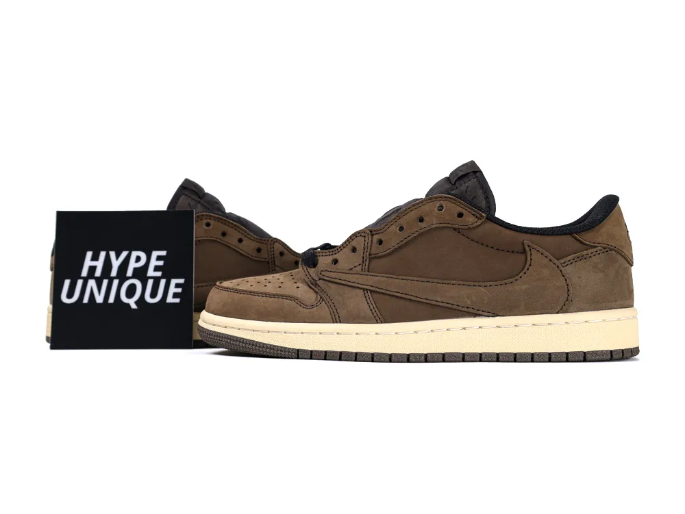 Travis Scott x Air Jordan 1 Retro Low OG SP “Velvet Brown”