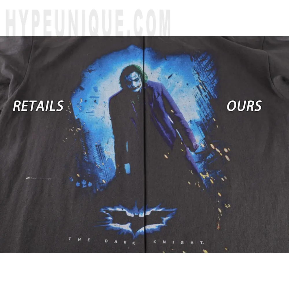 Printed graphic on the front of the garment