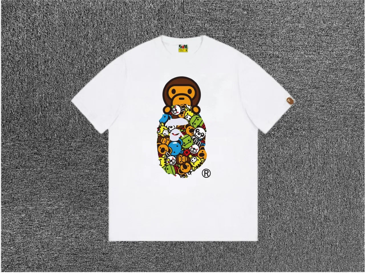 BAPE Ape Head Collage Print T-Shirt