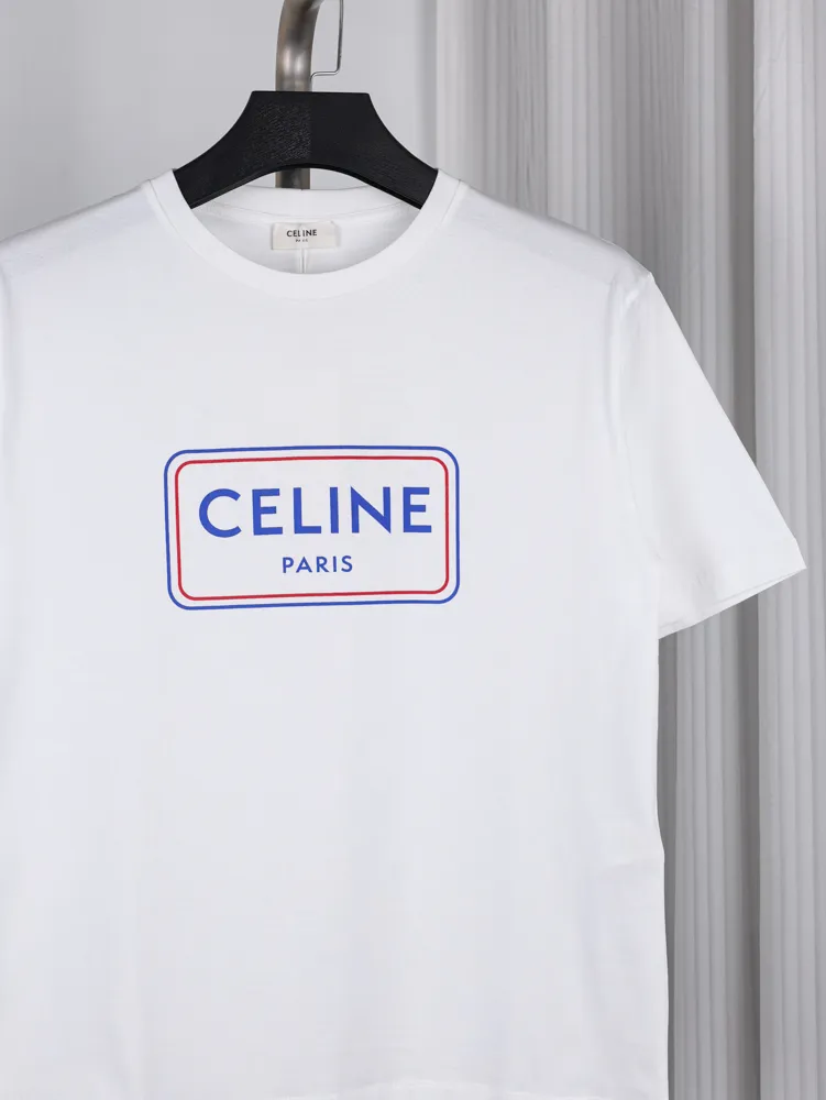 Square Logo Cotton T-Shirt Details
