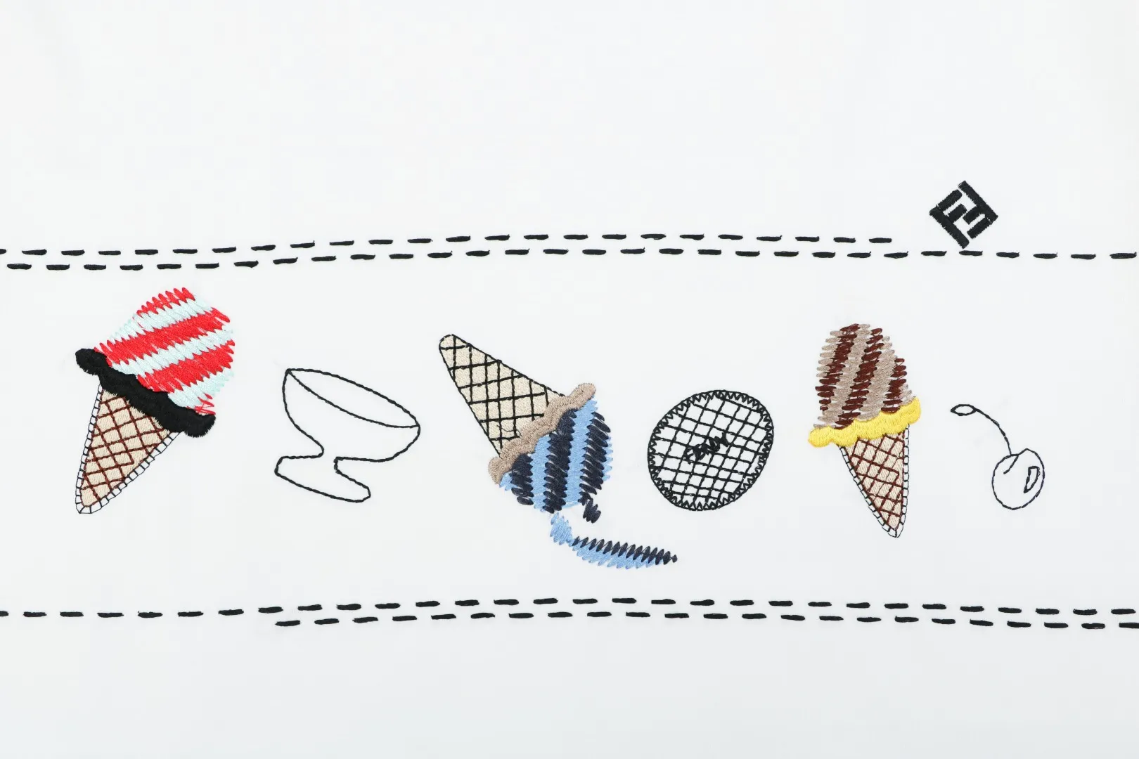 Logo Embroided Ice Cream
