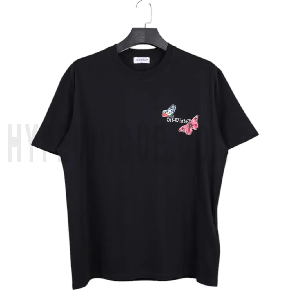 The front of the black clothes