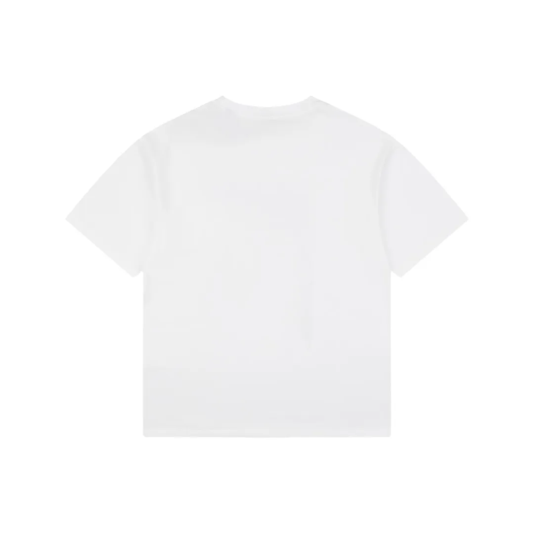 Back of Gradient Equestrian T-Shirt Color White