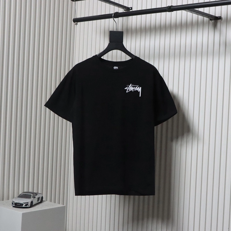 Cherry Black Eight Printed Logo T-Shirt
