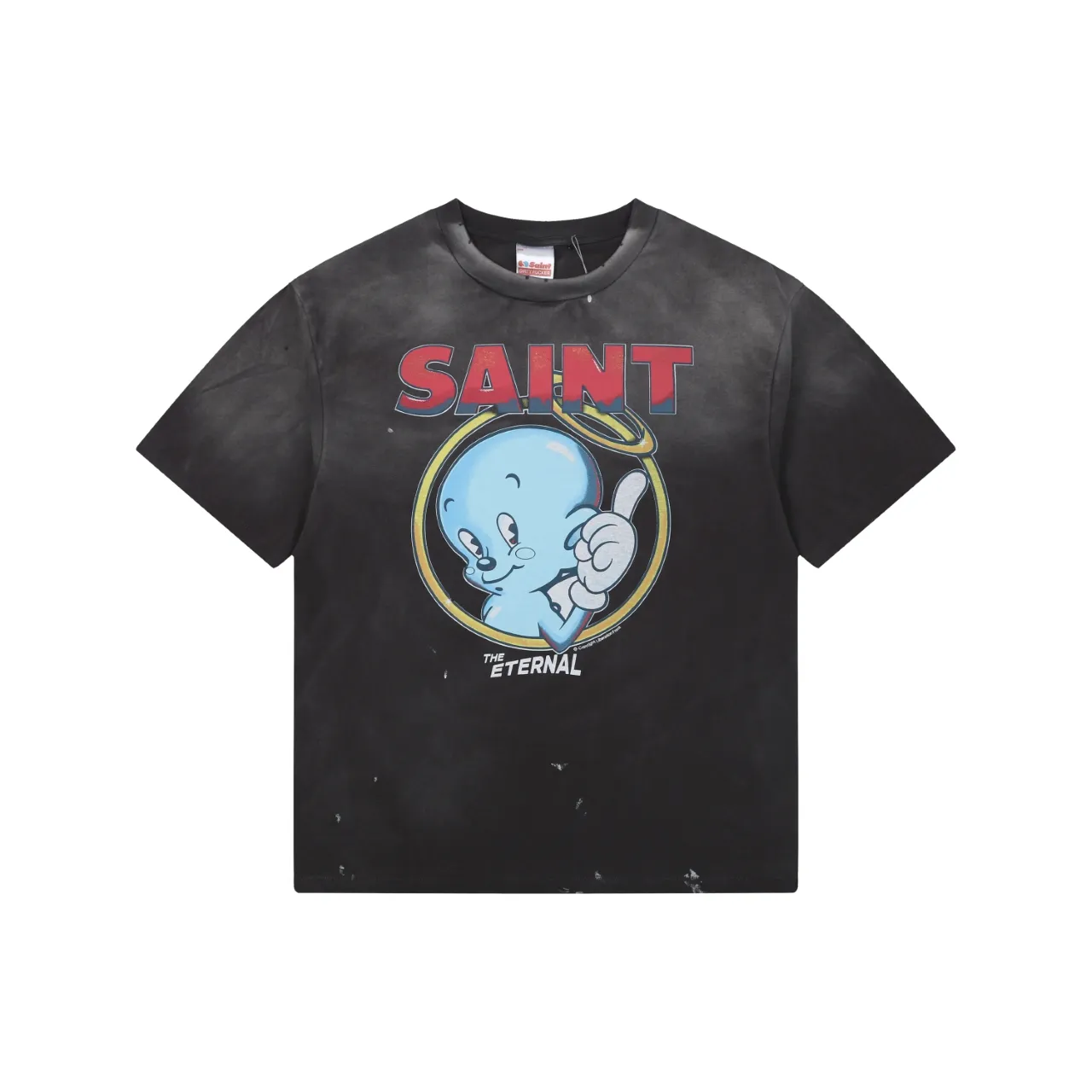 Saint Michael Blue Angel Graphic T-Shirt