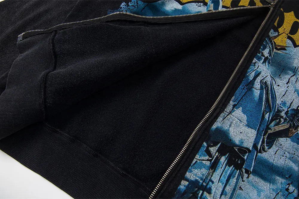Godspeed Graphic Zip-Up Hoodie