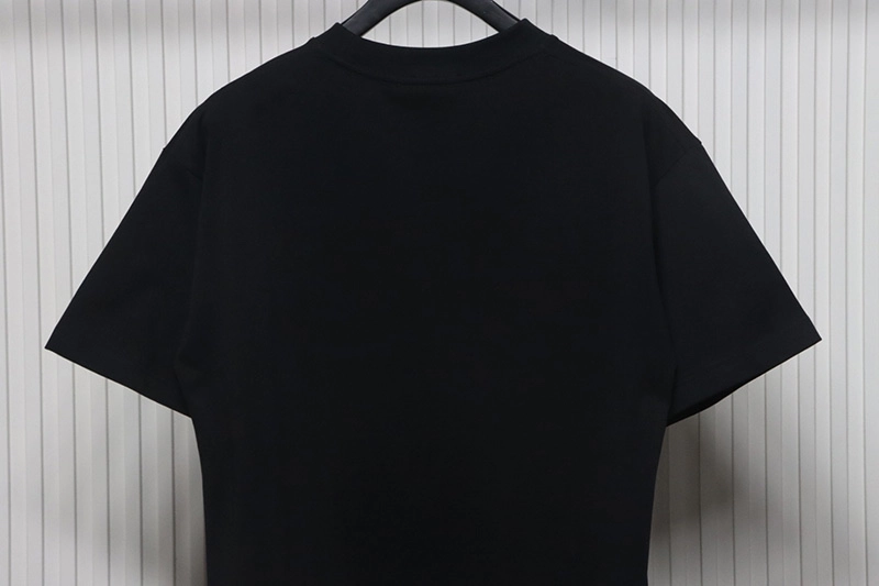 Lock Silhouette Logo Printed T-Shirt