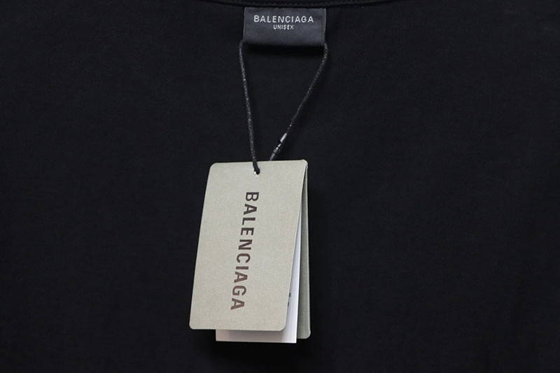 Double B Hand-Painted Washed Hole T-Shirt