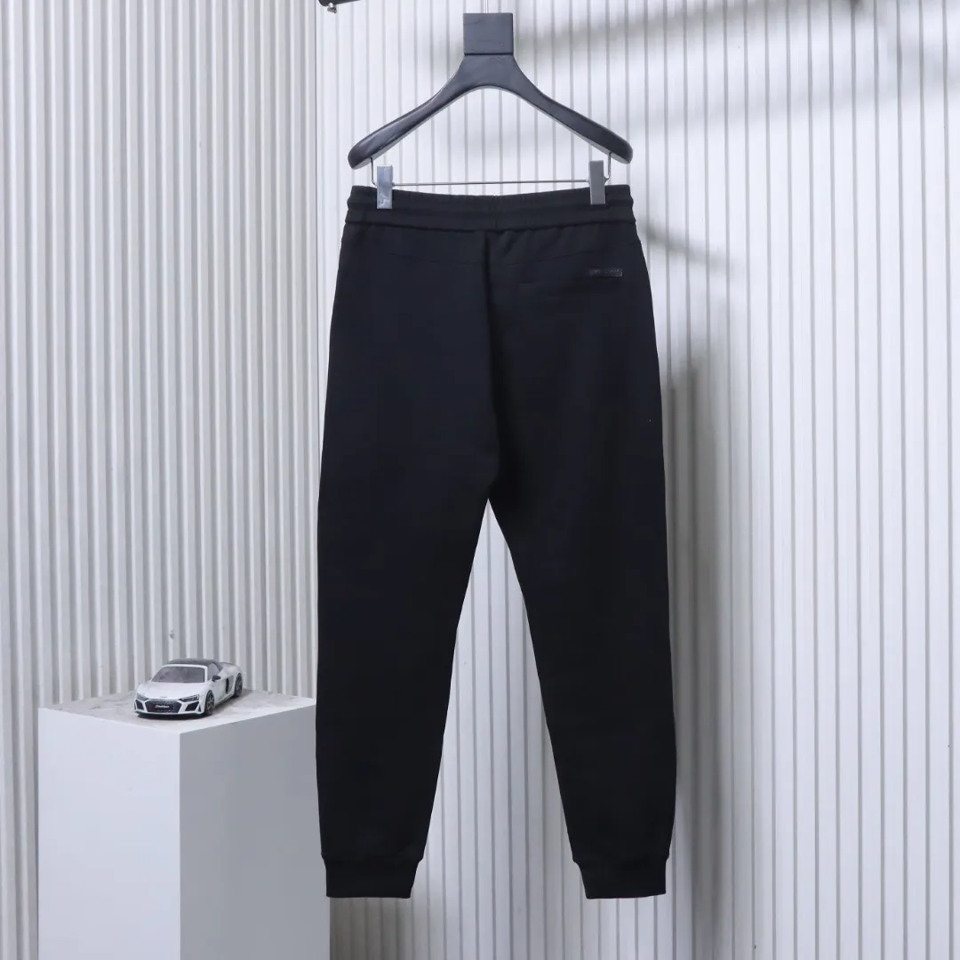 Back View BBR Equestrian Knight Logo Cotton Sweatpants