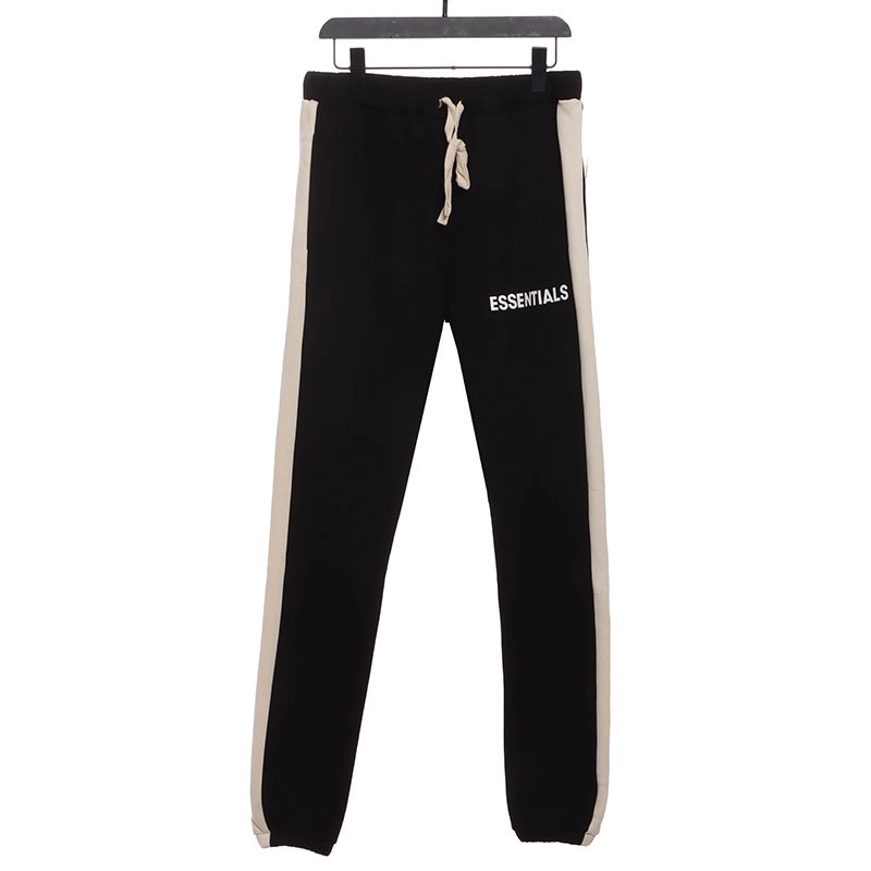 Fear Of God white trim trousers with webbing Reps