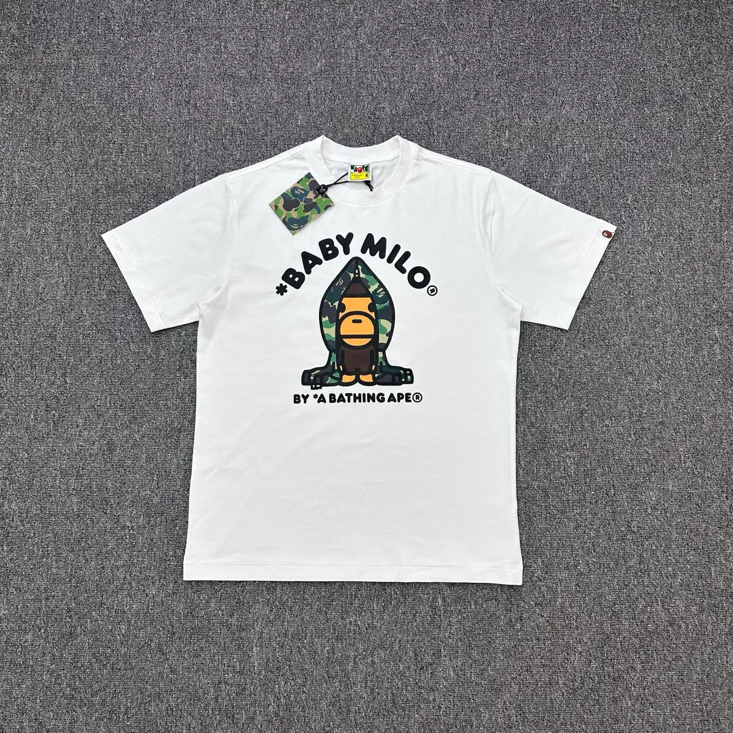 BAPE Cartoon Ape Camouflage T-Shirt