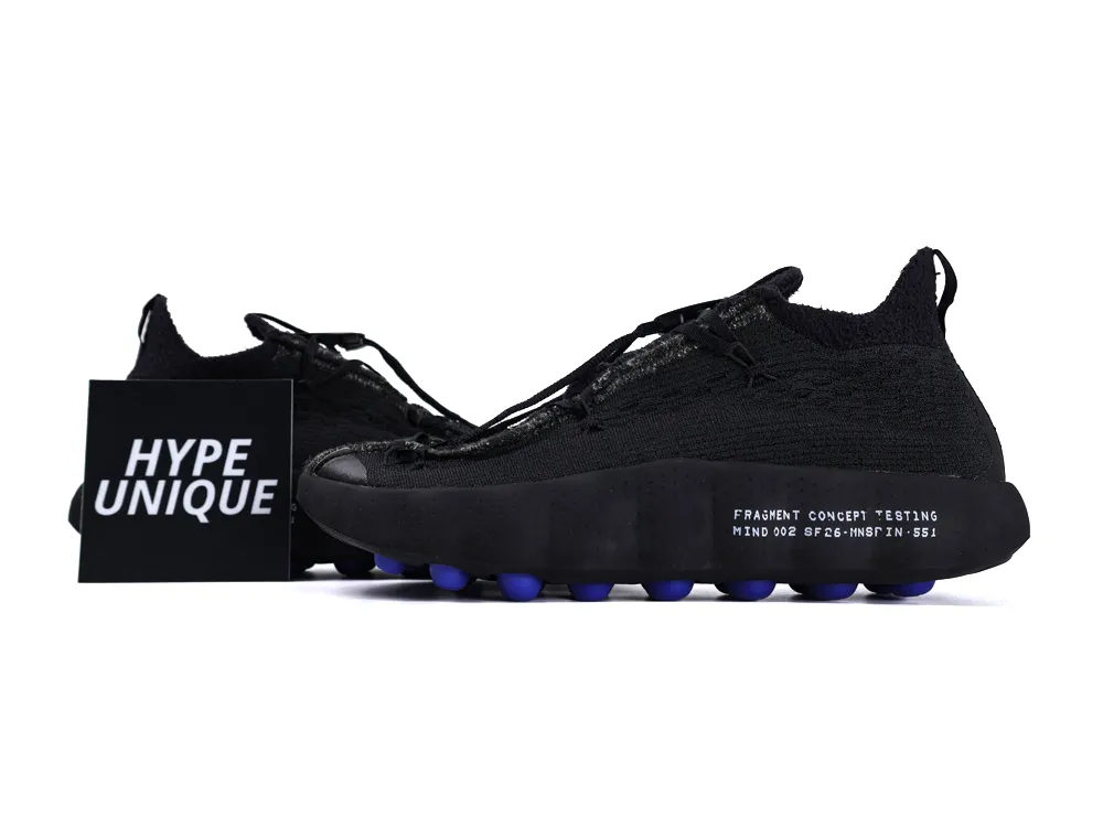Fragment Design x Mind 002 Flyknit “Black”
