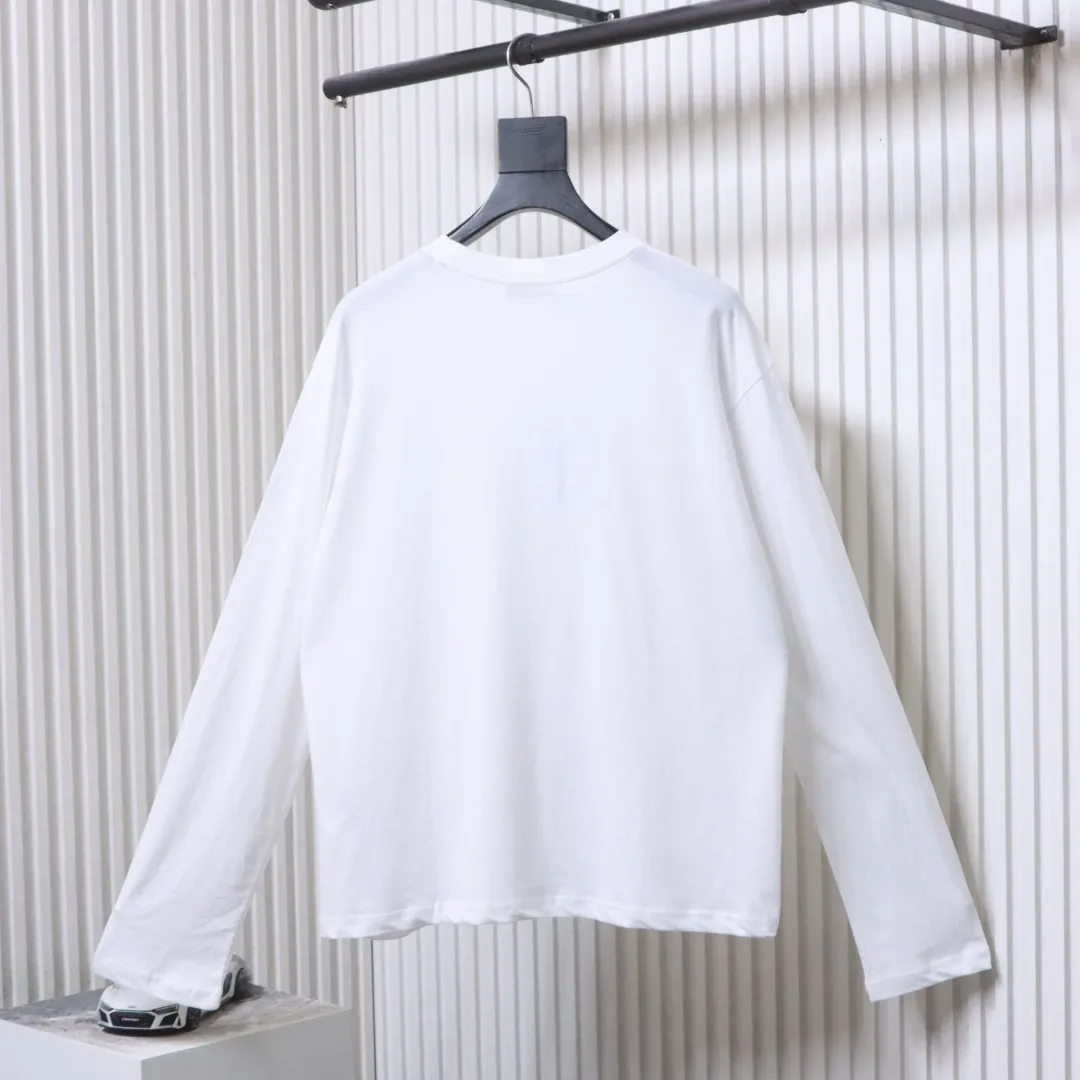 Back Acne 1996 Distressed Long-Sleeve Shirt