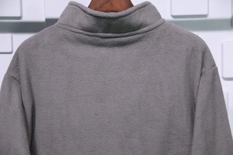 FEAR OF GOD ESSENTIALS POLAR FLEECE HALF-ZIP SWEATER REPLICA