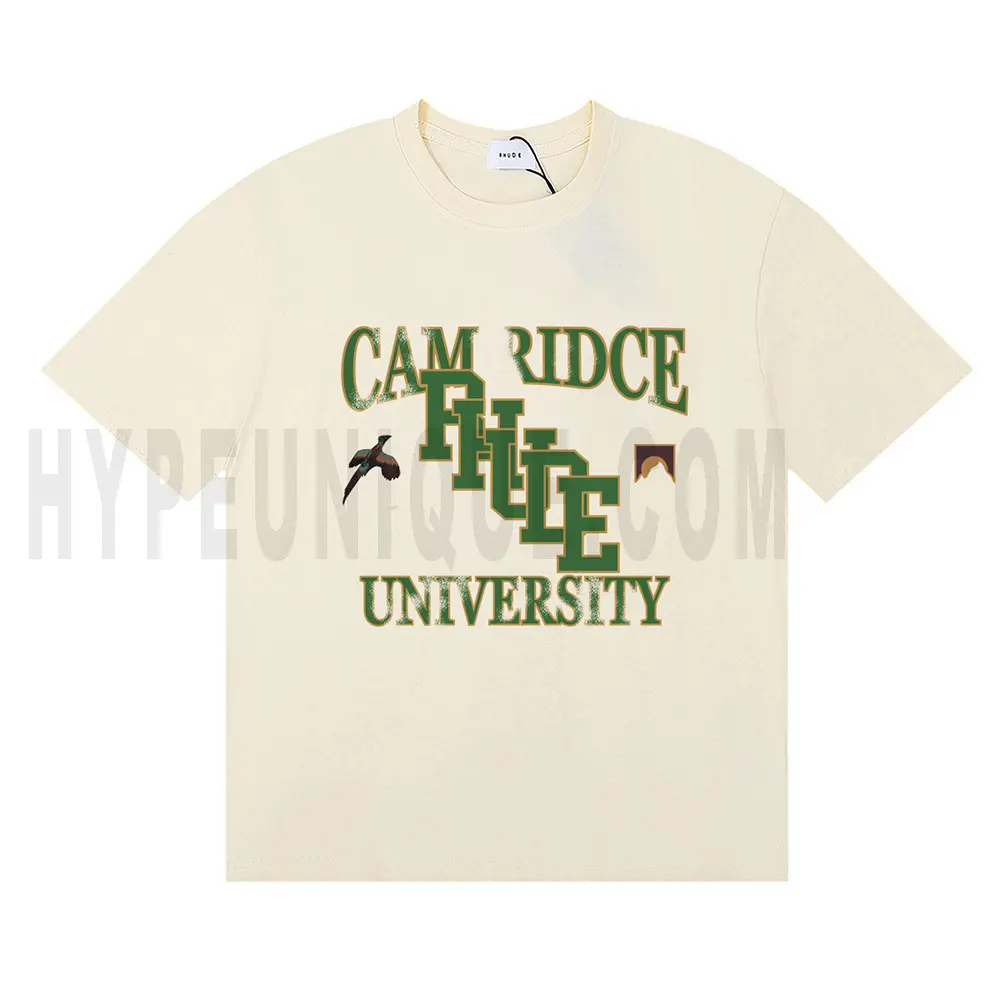The front of the beige clothes