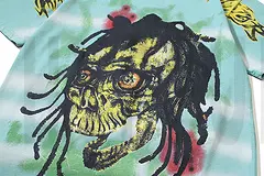 Printed graphic on the front of the clothes
