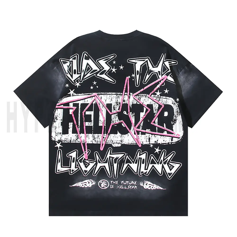 The back of the black clothes