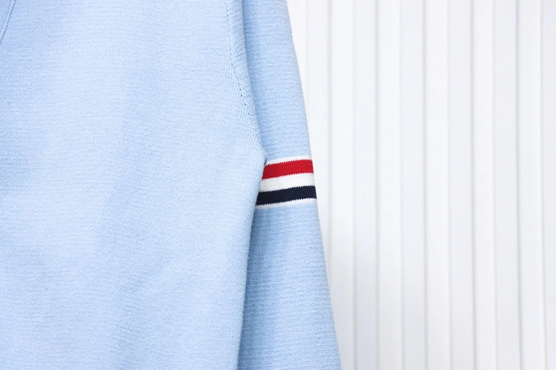 Double Sleeve Webbing Armband Cardigan Sweater