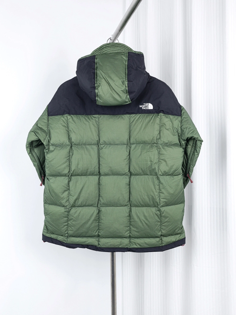 The North Face Ue Limited Color Matching Zipper Hooded Down Jacket