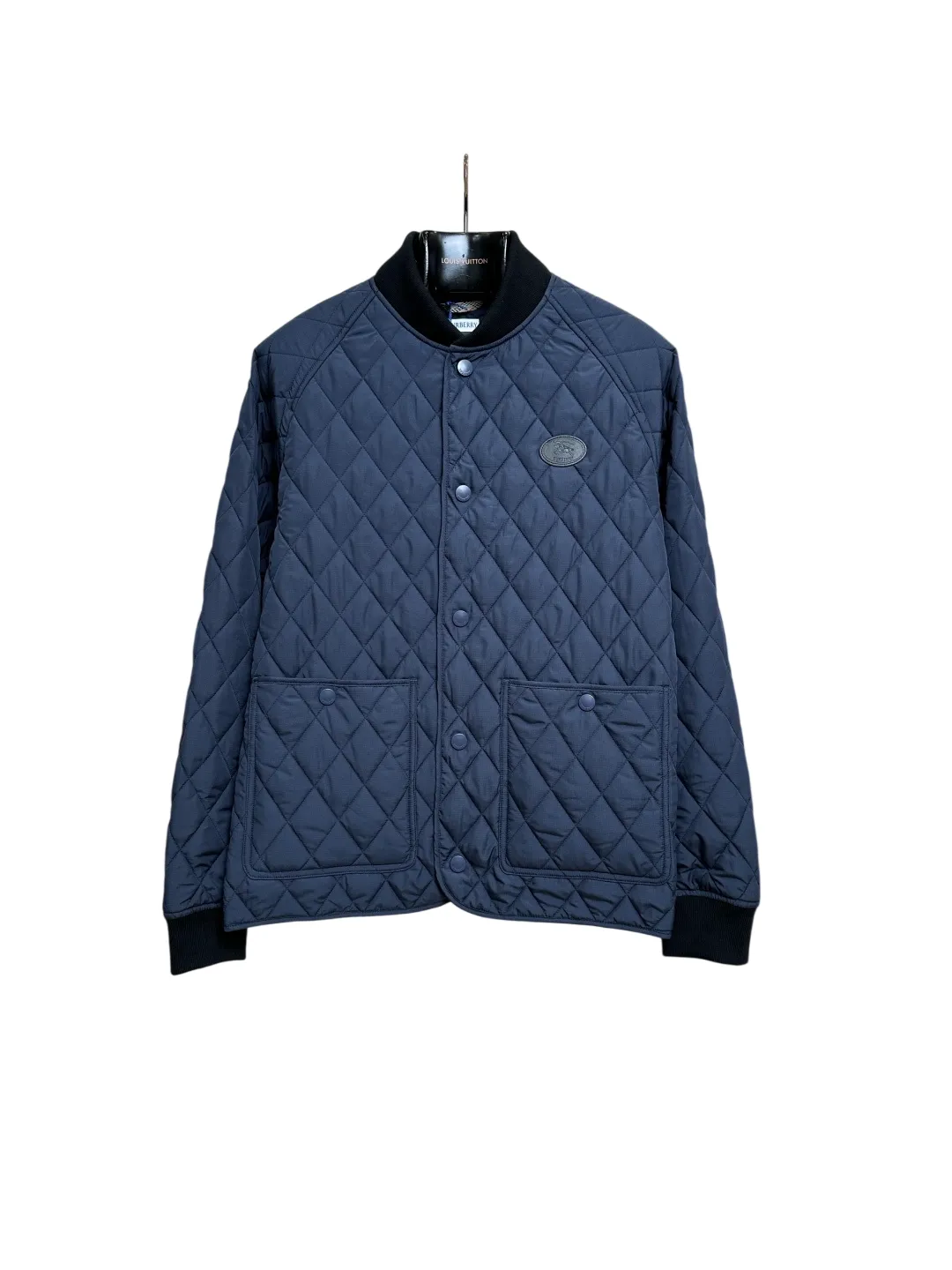 BBR Logo Quilted Baseball Collar Jacket