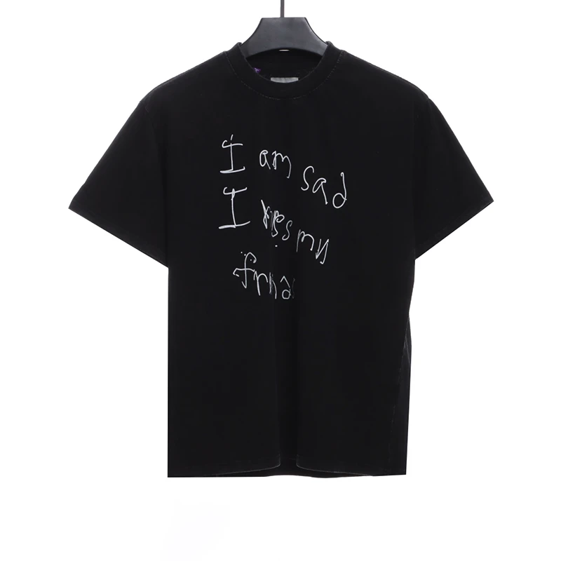 Vintage Distressed Slogan T-Shirt